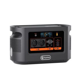 1200W Portable Power Station, 1008Wh | 1200W LiFePO4 Safety Battery Pack, LED Light | 960W Fast Charging | Smart Display | Smart Temperature Cont (Option: 1200W Solar Generator)