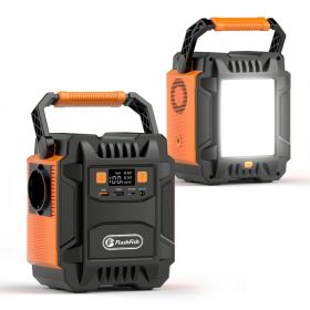 200W (Peak 400W) Portable Power Station,Power Backup Lithium Battery 172.8Wh Power Supply withAC Outlet DC Port USB QC3.0 Solar Portable Generato (Option: 200W Power Station)