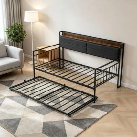 Twin Size Daybed FrameOnly Bed Frame (Option: Defaulttitle)