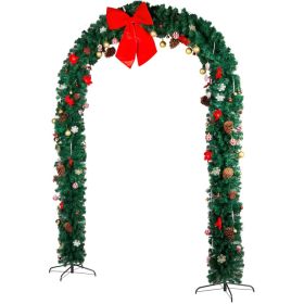240*40*265cm PVC Christmas Arch (Option: Defaulttitle)