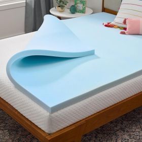 Mattress Cover, Gel Mattress Cover, Suitable For Beds, Sofas, Rvs, Blue, 3 Inches (Option: Full)